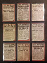 Load image into Gallery viewer, 1962 Topps Civil War News Card Lot of 9