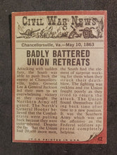 Load image into Gallery viewer, 1962 Topps Civil War News Card Lot of 9