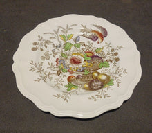 Load image into Gallery viewer, Hampshire Royal Doulton Flower Fruit w/ Bird pattern Luncheon Plates x 8
