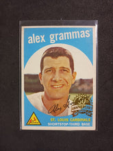 Load image into Gallery viewer, 2008 Topps Heritage 50th Anniversary 1959 Buybacks #6 Alex Grammas White Back