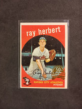 Load image into Gallery viewer, 2008 Topps Heritage 50th Anniversary 1959 Buybacks #154 Ray Herbert Brown Back