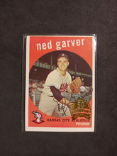 Load image into Gallery viewer, 2008 Topps Heritage 50th Anniversary 1959 Buybacks #245 Ned Garver Brown Back