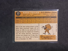 Load image into Gallery viewer, 2009 Topps Heritage 50th Anniversary 1960 Buybacks #77 Hank Foiles White Back B