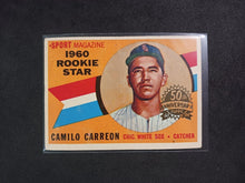 Load image into Gallery viewer, 2009 Topps Heritage 50th Anniversary 1960 Buybacks #121 Camilo Carreon BrownBack