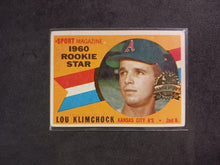 Load image into Gallery viewer, 2009 Topps Heritage 50th Anniversary 1960 Buybacks #137 Lou Klimchock Brown Back