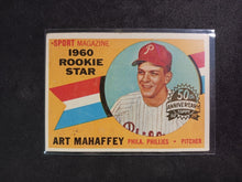 Load image into Gallery viewer, 2009 Topps Heritage 50th Anniversary 1960 Buybacks #138 Art Mahaffey BrownBack B