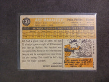 Load image into Gallery viewer, 2009 Topps Heritage 50th Anniversary 1960 Buybacks #138 Art Mahaffey BrownBack B