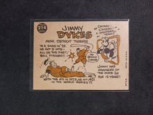 Load image into Gallery viewer, 2009 Topps Heritage 50th Anniversary 1960 Buybacks #214 Jimmy Dykes White Back