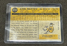 Load image into Gallery viewer, 2009 Topps Heritage 50th Anniversary 1960 Buybacks #328 Earl Battey Brown Back
