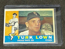 Load image into Gallery viewer, 2009 Topps Heritage 50th Anniversary 1960 Buybacks #313 Turk Lown Brown Back