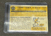 Load image into Gallery viewer, 2009 Topps Heritage 50th Anniversary 1960 Buybacks #313 Turk Lown Brown Back