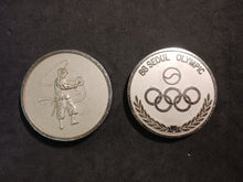 Load image into Gallery viewer, 1988 1989 Seoul Olympic International Basketball Tournament Medals