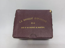 Load image into Gallery viewer, The City And District Savings Bank Of Montreal (Metal Coin Bank) w/ Box