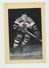 Load image into Gallery viewer, Cal Gardner Signed 1944-1963 Group II Boston Bruins Beehive Photo