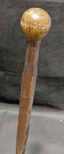 Load image into Gallery viewer, Wooden Svartis - Norway - Souvenir Walking Stick - Metal Tip, Round Knob Top