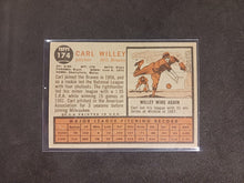 Load image into Gallery viewer, 2011 Topps Heritage 50th Anniversary 1962 Buybacks #174 Carl Willey B