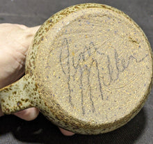 Load image into Gallery viewer, 6 Brown Speckled Stoneware Mugs - Signed Jim Miller