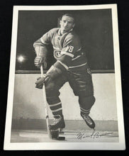 Load image into Gallery viewer, 1960-61 York Peanut NHL Marcel Bonin Habs Montreal 5X7