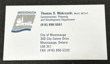 Load image into Gallery viewer, 1991 Bobby Hull Signed Bretts Dad Card, EX+ SIZE- 2inch X 3.5inch