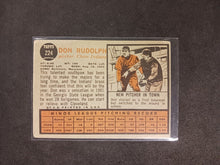 Load image into Gallery viewer, 2011 Topps Heritage 50th Anniversary 1962 Buybacks Don Rudolph #224 Brown Back D