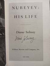 Load image into Gallery viewer, Nureyev: HIS Life by Diane Solway Signed Hardcover First Edition