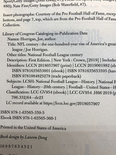 Load image into Gallery viewer, NFL Century : The One-Hundred-Year Rise of America's Greatest Sports League...