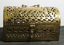 Load image into Gallery viewer, Vintage Brass Storage Box