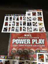 Load image into Gallery viewer, 2002-2003 Toronto Sun Sticker Set 1-18 with 2 Books