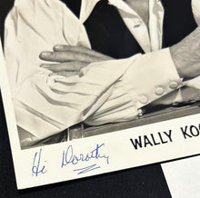 Load image into Gallery viewer, Wally Koster Signed Autograph Photo 8" X 10", EX+