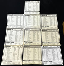 Load image into Gallery viewer, Vintage 1050 Chum30 Music Charts lot of 10 (A)