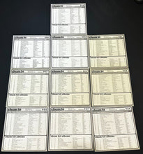 Load image into Gallery viewer, Vintage 1050 Chum30 Music Charts lot of 10 (D)