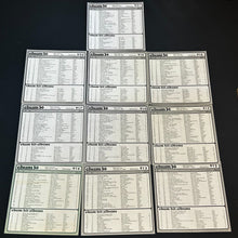 Load image into Gallery viewer, Vintage 1050 Chum30 Music Charts lot of 10 (E)