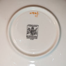 Load image into Gallery viewer, 1935 PARAGON Bone China Dessert Set For 5 - Green & Pink Flowers