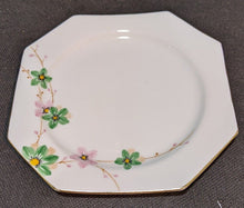 Load image into Gallery viewer, 1935 PARAGON Bone China Dessert Set For 5 - Green & Pink Flowers