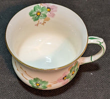 Load image into Gallery viewer, 1935 PARAGON Bone China Dessert Set For 5 - Green & Pink Flowers