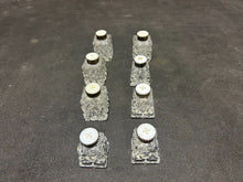 Load image into Gallery viewer, Sterling / Cut Crystal Salt and Pepper lot of 8