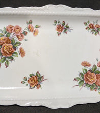 Load image into Gallery viewer, Royal Albert Fine Bone China Sandwich Tray - Centennial Rose Pattern