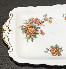 Load image into Gallery viewer, Royal Albert Fine Bone China Sandwich Tray - Centennial Rose Pattern