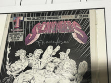 Load image into Gallery viewer, 1994 Triumphant Scavengers #1 Signed by Co-Creators, FRAMED