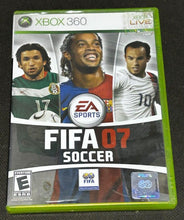 Load image into Gallery viewer, Xbox 360 FIFA Soccer 07 Disc Game, EX+
