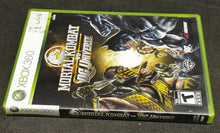 Load image into Gallery viewer, Xbox 360 Mortal Kombat VS DC Universe Disc Game, EX+