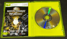 Load image into Gallery viewer, Xbox 360 Mortal Kombat VS DC Universe Disc Game, EX+
