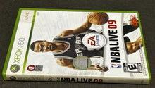 Load image into Gallery viewer, Xbox 360 NBA Live 09 Disc Game, EX+