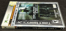 Load image into Gallery viewer, Xbox Tom Clancy's Splinter Cell Disc Game, EX+