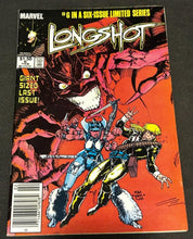 Load image into Gallery viewer, 1985 Marvel Comics Longshot Issue 6 CPV, EX+