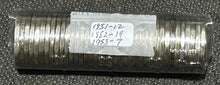 Load image into Gallery viewer, 1951-53 Canada 5cent roll of Coin EX+