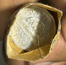 Load image into Gallery viewer, 1960 Canada 5cent (Nickel) Coin Roll B (31 coins)
