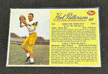 Load image into Gallery viewer, 1963 Post CFL Hal Petterson #64, Football