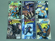 Load image into Gallery viewer, Lot of 6 - DC/Action Comics Superman Comic Books, VG+ ID24