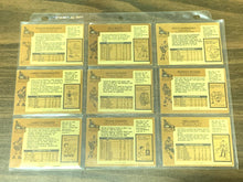 Load image into Gallery viewer, Sheet of 9, 1975-76 O-Pee-Chee Hockey Cards #151-166, VG+
